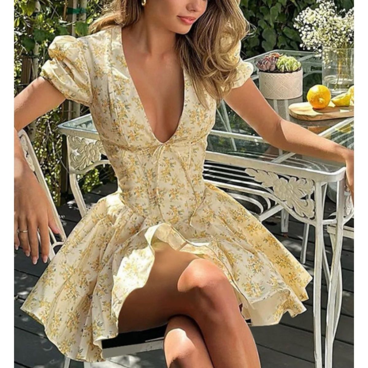 Romper Floral Print - 4xl vestido floral francês plus size