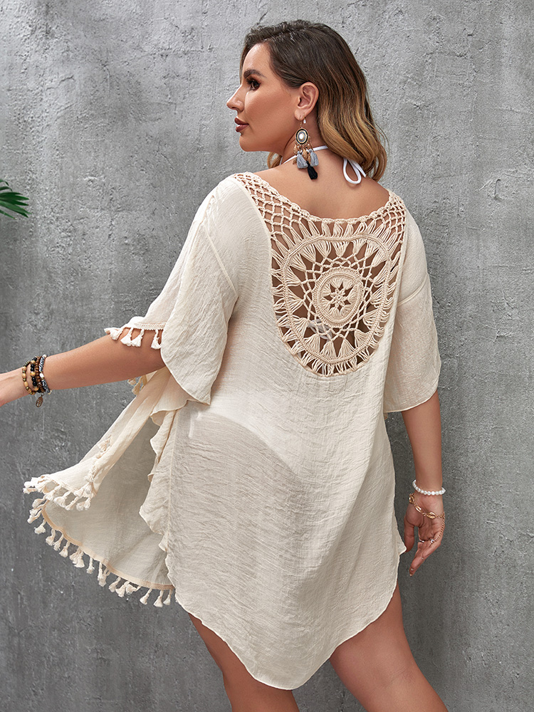 Swim férias plus size sexy sol - Cover Up Kaftan avaliação e preço